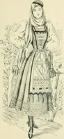 An illustration from Thirty original sketches for fancy costumes : specially drawn, from our suggestions, by R. L. Bööcke (1894)