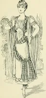 An illustration from Thirty original sketches for fancy costumes : specially drawn, from our suggestions, by R. L. Bööcke (1894)