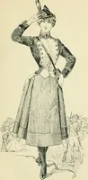 An illustration from Thirty original sketches for fancy costumes : specially drawn, from our suggestions, by R. L. Bööcke (1894)
