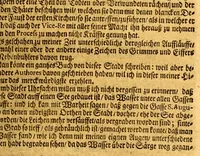 An illustration from Thomas Gage Neue merckwürdige Reise-Beschreibung nach Neü Spanien, : was ihm daselbst seltsames begegnet, und wie er durch die Provintz Nicaragua wider zurück nach der Havana gekehret: in welcher zu finden ist ein ausführlicher Bericht von der Stadt Mexico, wie selbte so wol vor alters gewesen, als auch wie sie ietzo beschaffen sey: ingleichen eine vollkommene Beschreibung aller Länder und Provinzen, welche die Spanier in gantz America besitzen; von ihrem Kirchen- und Policey-Regiment; ihrem Handel; wie auch von ihren und der Criollen, Mestifen [sic], Mulaten, Indianer und Schwartzen, Sitten und Lebens-Art. Deme allem zum Beschluss noch beygefüget ist ein kurtzer Unterricht von der Poconchischen oder Pocomanischen Sprache. (1693)