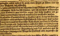 An illustration from Thomas Gage Neue merckwürdige Reise-Beschreibung nach Neü Spanien, : was ihm daselbst seltsames begegnet, und wie er durch die Provintz Nicaragua wider zurück nach der Havana gekehret: in welcher zu finden ist ein ausführlicher Bericht von der Stadt Mexico, wie selbte so wol vor alters gewesen, als auch wie sie ietzo beschaffen sey: ingleichen eine vollkommene Beschreibung aller Länder und Provinzen, welche die Spanier in gantz America besitzen; von ihrem Kirchen- und Policey-Regiment; ihrem Handel; wie auch von ihren und der Criollen, Mestifen [sic], Mulaten, Indianer und Schwartzen, Sitten und Lebens-Art. Deme allem zum Beschluss noch beygefüget ist ein kurtzer Unterricht von der Poconchischen oder Pocomanischen Sprache. (1693)