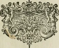 An illustration from Thomæ Cartwrighti ... Harmonia evangelica. commentario analytico, metaphrastico, practico, illvstrata: antehac diversis voluminibus edita, nunc summa industria in unum corpus redacta, summariis aucta, & à mendis, quibus scatebat, repurgata. Operis rationem & usum præfatio docebit (1647)