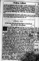 Picture 23 of 38 from A threefold treatise of the Sabbath, distinctly divided into the patriarchall, Mosaicall, Christian Sabbath for the better clearning and manifestation of the truth in this controversie concerning the weekly Sabbath (1641), leaf 444