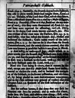 Picture 31 of 38 from A threefold treatise of the Sabbath, distinctly divided into the patriarchall, Mosaicall, Christian Sabbath for the better clearning and manifestation of the truth in this controversie concerning the weekly Sabbath (1641), leaf 487
