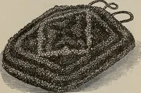 An illustration from Three hundred decorative and fancy articles for presents, fairs, etc., etc. ; with directions for making : and nearly one hundred decorative designs (1885)