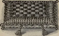 An illustration from Three hundred decorative and fancy articles for presents, fairs, etc., etc. ; with directions for making : and nearly one hundred decorative designs (1885)