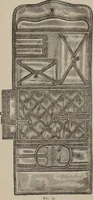 An illustration from Three hundred decorative and fancy articles for presents, fairs, etc., etc. ; with directions for making : and nearly one hundred decorative designs (1885)