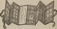 An illustration from Three hundred decorative and fancy articles for presents, fairs, etc., etc. ; with directions for making : and nearly one hundred decorative designs (1885)