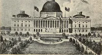 An illustration from Thrilling story of the wonderful Capitol Building and its marvelous decorations (1912)