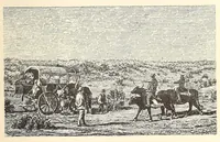An illustration from Through the Kalahari Desert; a narrative of a journey with gun, camera, and note-book to Lake N'gami and back (1886)