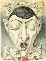 An illustration from Théâtre des marionnettes; texte et composition des dessins (1880)