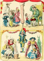 An illustration from Théâtre des marionnettes; texte et composition des dessins (1880)