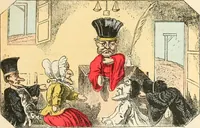 An illustration from Théâtre des marionnettes; texte et composition des dessins (1880)
