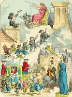 An illustration from Théâtre des marionnettes; texte et composition des dessins (1880)