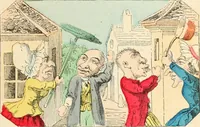 An illustration from Théâtre des marionnettes; texte et composition des dessins (1880)