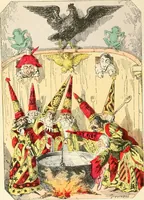 An illustration from Théâtre des marionnettes; texte et composition des dessins (1880)