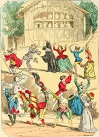 An illustration from Théâtre des marionnettes; texte et composition des dessins (1880)