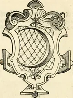 An illustration from Thurnier Buch : von Anfang, Vrsachen, Vrsprung vnd Herkommen der Thurnier im Heyligen Römischen Reich Teutscher Nation, wie viel offentlicher Landthurnier von Keyser Heinrich dem Ersten dieses Namens an biss auff den jetztregierenden Keyser Maximilian den Andern ... vnd in welchen Stetten die alle gehalten ... Alles jetzunder von neuwem zusammen getragen, mit schönen neuwen Figuren, sonderlich auch der adelischen Wappen, auffs schönest zugericht .. (1566)