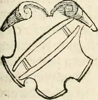An illustration from Thurnier Buch : von Anfang, Vrsachen, Vrsprung vnd Herkommen der Thurnier im Heyligen Römischen Reich Teutscher Nation, wie viel offentlicher Landthurnier von Keyser Heinrich dem Ersten dieses Namens an biss auff den jetztregierenden Keyser Maximilian den Andern ... vnd in welchen Stetten die alle gehalten ... Alles jetzunder von neuwem zusammen getragen, mit schönen neuwen Figuren, sonderlich auch der adelischen Wappen, auffs schönest zugericht .. (1566)