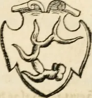 An illustration from Thurnier Buch : von Anfang, Vrsachen, Vrsprung vnd Herkommen der Thurnier im Heyligen Römischen Reich Teutscher Nation, wie viel offentlicher Landthurnier von Keyser Heinrich dem Ersten dieses Namens an biss auff den jetztregierenden Keyser Maximilian den Andern ... vnd in welchen Stetten die alle gehalten ... Alles jetzunder von neuwem zusammen getragen, mit schönen neuwen Figuren, sonderlich auch der adelischen Wappen, auffs schönest zugericht .. (1566)