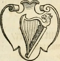 An illustration from Thurnier Buch : von Anfang, Vrsachen, Vrsprung vnd Herkommen der Thurnier im Heyligen Römischen Reich Teutscher Nation, wie viel offentlicher Landthurnier von Keyser Heinrich dem Ersten dieses Namens an biss auff den jetztregierenden Keyser Maximilian den Andern ... vnd in welchen Stetten die alle gehalten ... Alles jetzunder von neuwem zusammen getragen, mit schönen neuwen Figuren, sonderlich auch der adelischen Wappen, auffs schönest zugericht .. (1566)