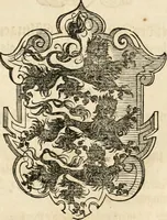 Picture 176 of 297 from Thurnier Buch : von Anfang, Vrsachen, Vrsprung vnd Herkommen der Thurnier im Heyligen Römischen Reich Teutscher Nation, wie viel offentlicher Landthurnier von Keyser Heinrich dem Ersten dieses Namens an biss auff den jetztregierenden Keyser Maximilian den Andern ... vnd in welchen Stetten die alle gehalten ... Alles jetzunder von neuwem zusammen getragen, mit schönen neuwen Figuren, sonderlich auch der adelischen Wappen, auffs schönest zugericht .. (1566), leaf 306