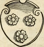 An illustration from Thurnier Buch : von Anfang, Vrsachen, Vrsprung vnd Herkommen der Thurnier im Heyligen Römischen Reich Teutscher Nation, wie viel offentlicher Landthurnier von Keyser Heinrich dem Ersten dieses Namens an biss auff den jetztregierenden Keyser Maximilian den Andern ... vnd in welchen Stetten die alle gehalten ... Alles jetzunder von neuwem zusammen getragen, mit schönen neuwen Figuren, sonderlich auch der adelischen Wappen, auffs schönest zugericht .. (1566)