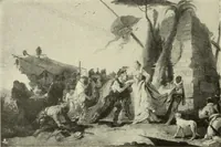 An illustration from Tiepolo, la vie et l'oeuvre du peintre; (1911)