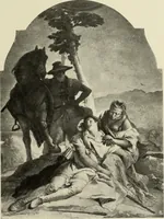 An illustration from Tiepolo, la vie et l'oeuvre du peintre; (1911)