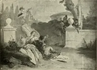 An illustration from Tiepolo, la vie et l'oeuvre du peintre; (1911)