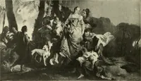 An illustration from Tiepolo, la vie et l'oeuvre du peintre; (1911)