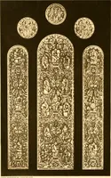 An illustration from Tiffany favrile glass, Tiffany windows, Tiffany mosaics, Tiffany monuments, Tiffany granite. (1913)
