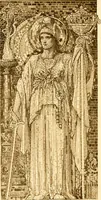 An illustration from Tiffany favrile glass, Tiffany windows, Tiffany mosaics, Tiffany monuments, Tiffany granite. (1913)