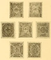 An illustration from Timbres d'Égypte et de la Compagnie du Canal de Suez / par J.-B. Moens (1880)