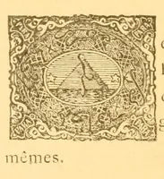 An illustration from Timbres d'Égypte et de la Compagnie du Canal de Suez / par J.-B. Moens (1880)
