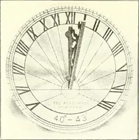 An illustration from Time and its measurement (1909)