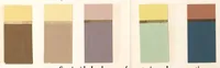 An illustration from Tinting and mixing chart : for pure white, clear colors, flat tints and shades. (1910)