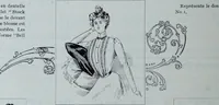 Picture 121 of 320 from Tissus et nouveauts 1900 (1900), leaf 187