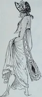 Picture 146 of 320 from Tissus et nouveauts 1900 (1900), leaf 239