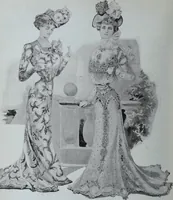 An illustration from Tissus et nouveauts 1900 (1900)