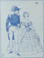 Picture 183 of 320 from Tissus et nouveauts 1900 (1900), leaf 261