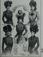 An illustration from Tissus et nouveauts 1900 (1900)