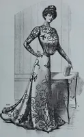 Picture 212 of 402 from Tissus et nouveauts 1901 (1901), leaf 344