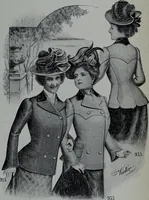 Picture 353 of 402 from Tissus et nouveauts 1901 (1901), leaf 572