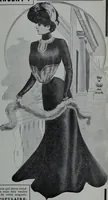 Picture 372 of 402 from Tissus et nouveauts 1901 (1901), leaf 596