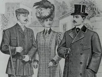 An illustration from Tissus et nouveauts 1906 (1906)