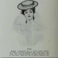 An illustration from Tissus et nouveauts 1906 (1906)