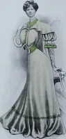 An illustration from Tissus et nouveauts 1907 (1907)