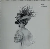 An illustration from Tissus et nouveauts 1908 (1908)