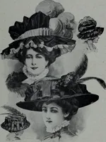 An illustration from Tissus et nouveauts 1908 (1908)